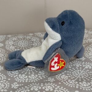 Ty Beanie baby ECHO dolphin plush